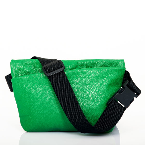 Green leather belt bag - Cinzia Rossi