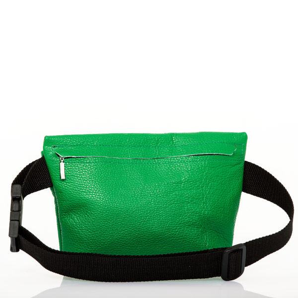 Green leather belt bag - Cinzia Rossi