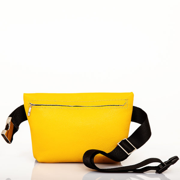 Yellow leather belt bag - Cinzia Rossi