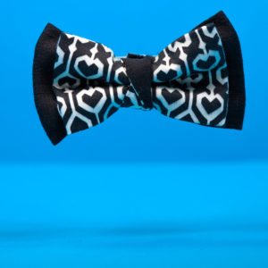 Cotton bow tie with geometric print - Cinzia Rossi
