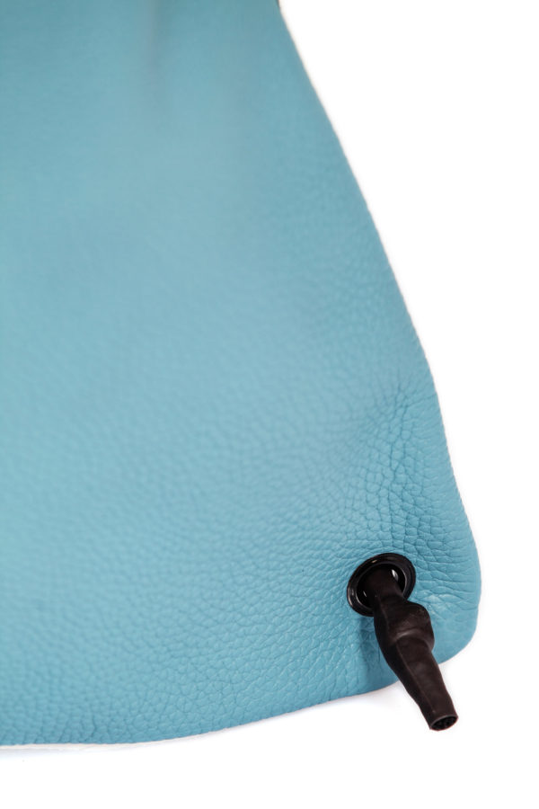 Zaino in pelle azzurra - Cinzia Rossi