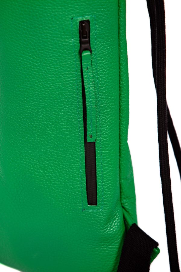 Green leather backpack - Cinzia Rossi