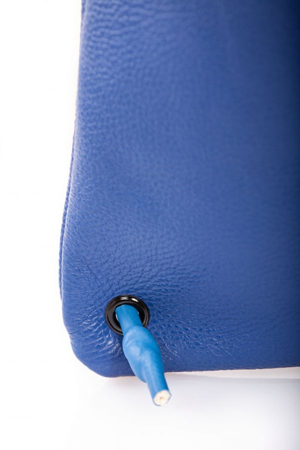 Zaino in pelle blu - Cinzia Rossi