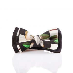 Floral print cotton bow tie – Cinzia Rossi