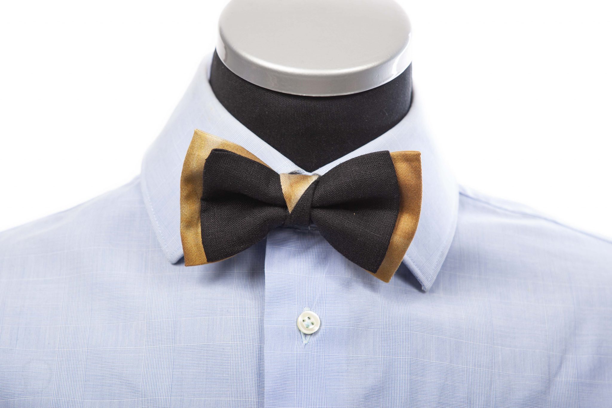 SANTA SEVERA BAY - Bow tie in black cotton and tie dye pattern - Cinzia ...